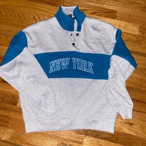 Forever 21 New York Heathered Graphic Pullover